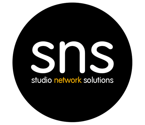 SNS Studio Network Solutions logo.