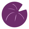 KCE purple lilypad icon.